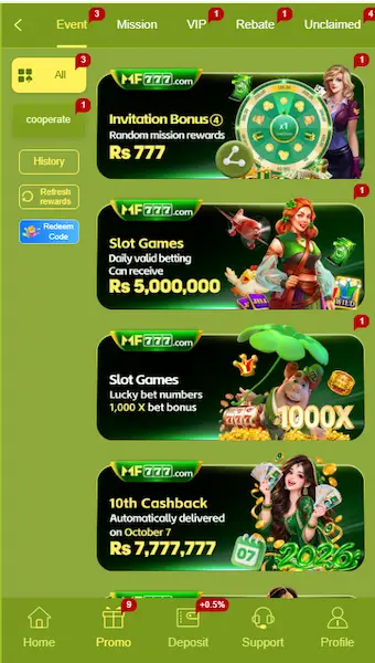 MF777 Game